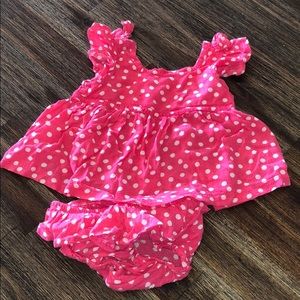 Jessica Simpson two piece top/mini dress w/bloomer